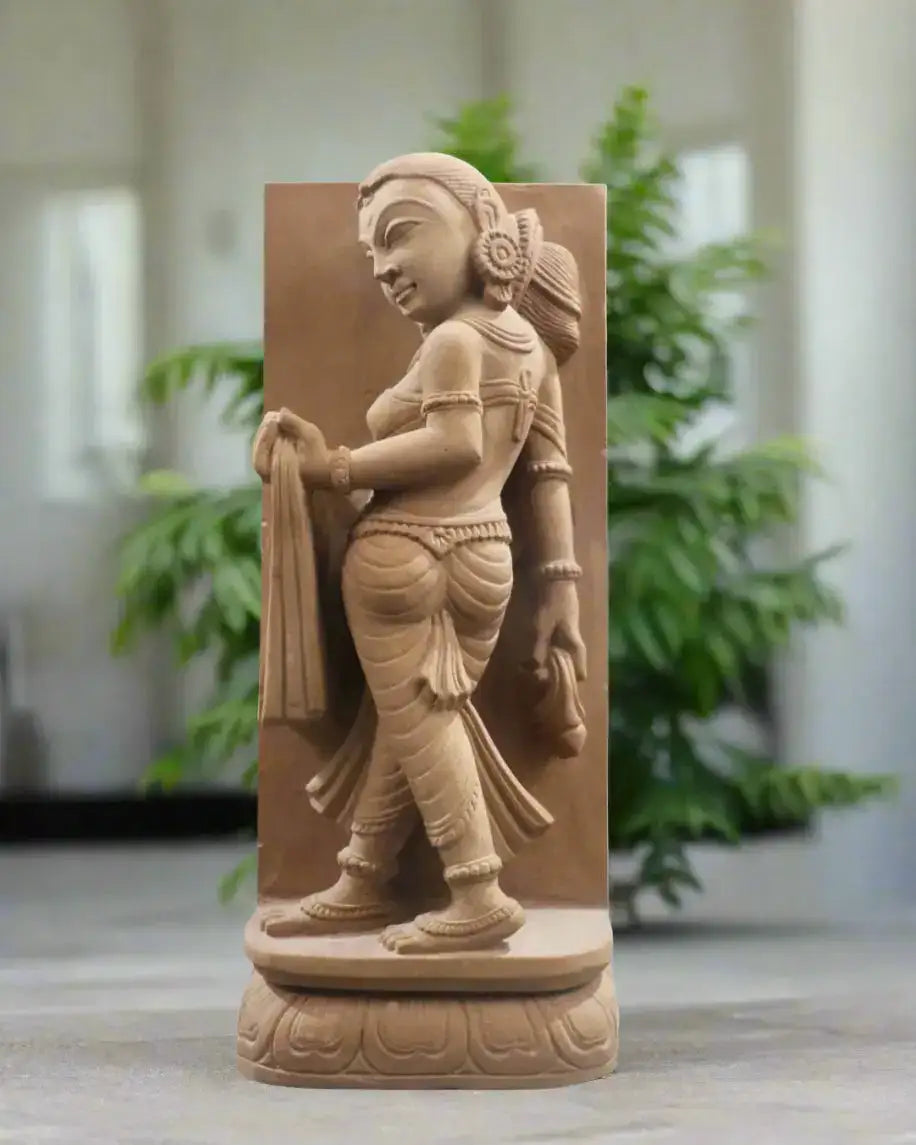 Apsara -Guardian of Nature’s Secrets Sand Stone