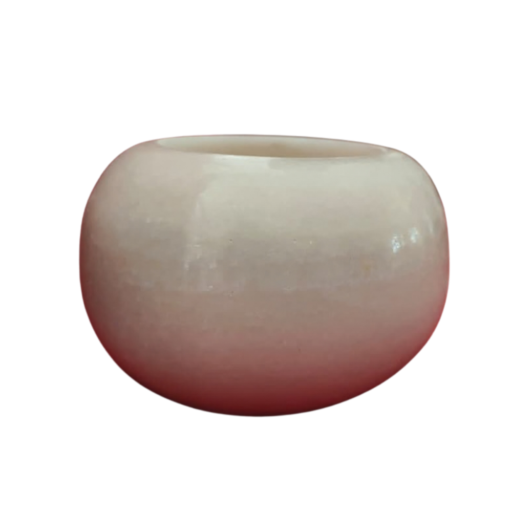 Marble Candle Holder – Handcrafted Natural Stone Tealight Stand for Home Décor Marble