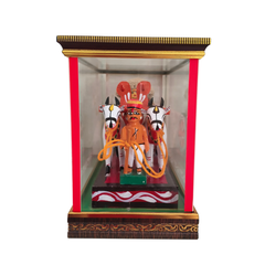 Rural Splendor – Kondapalli Handcrafted Bullock Cart Doll