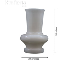 Designer Marble Flower Vase – Unique Decorative Accent