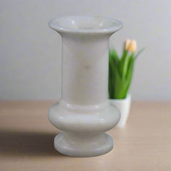 Designer Marble Flower Vase – Unique Decorative Accent