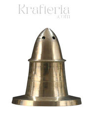 Pure Brass Incense Stick Holder 5 Holes, Brass Agarbatti Stand