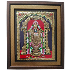 Thanjavur Style Govinda/Venkateswara Swamy Painting – Spiritual & Cultural Art