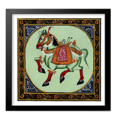 The Emerald Steed – Radiance of Heritage Paintings
