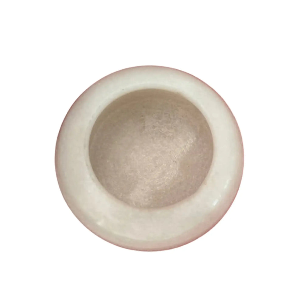 Marble Candle Holder – Handcrafted Natural Stone Tealight Stand for Home Décor Marble