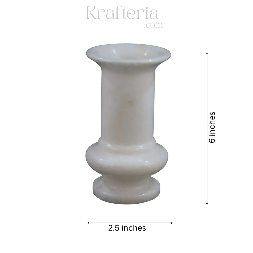 Designer Marble Flower Vase – Unique Decorative Accent Jabalpur