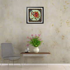 The Auspicious Elephant Miniature Painting