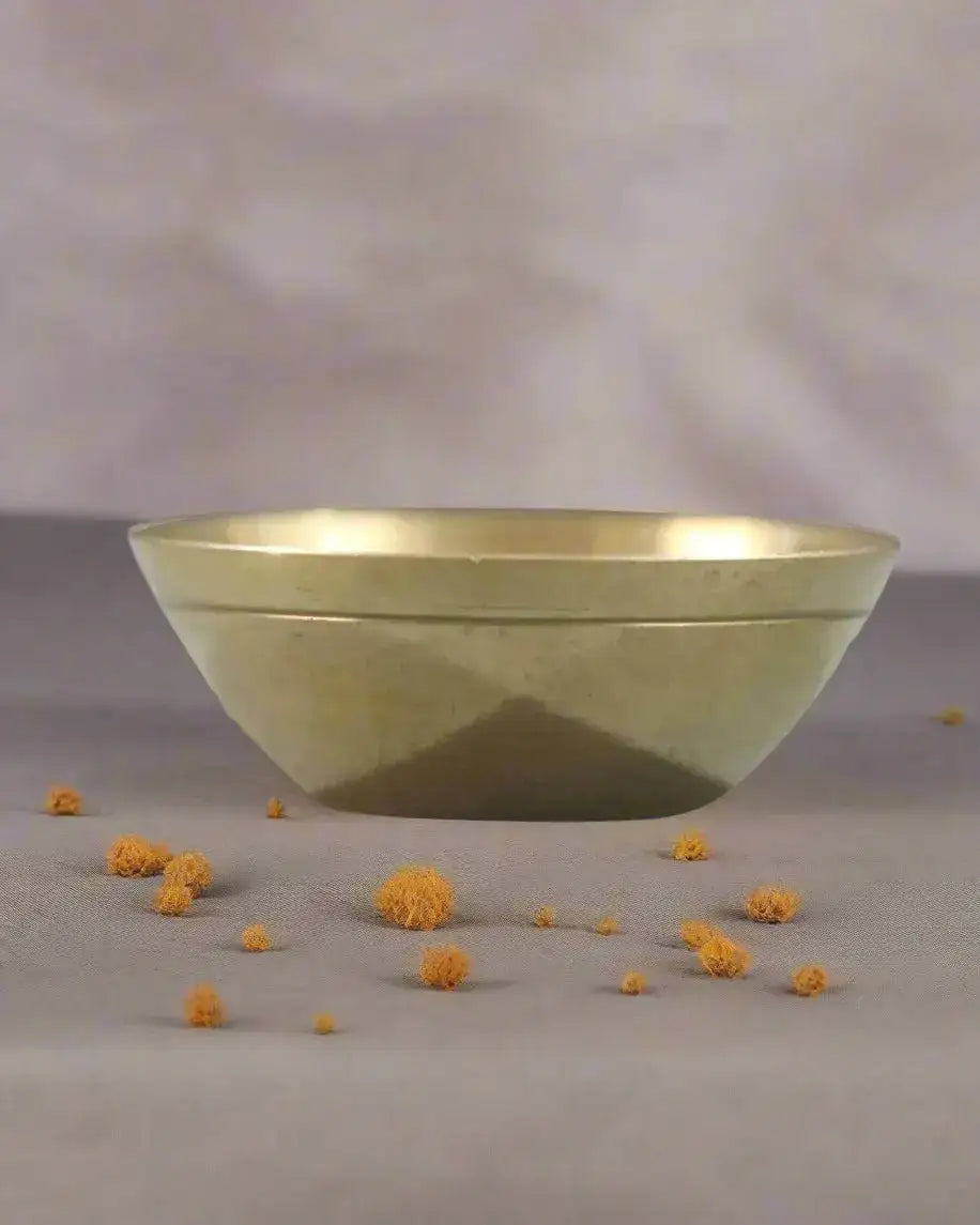 Small Brass Katori-Exquisite Handcrafted Brass Brass Ware