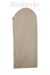 Ancient Stone Carving - A Figure Adorned Sculpture