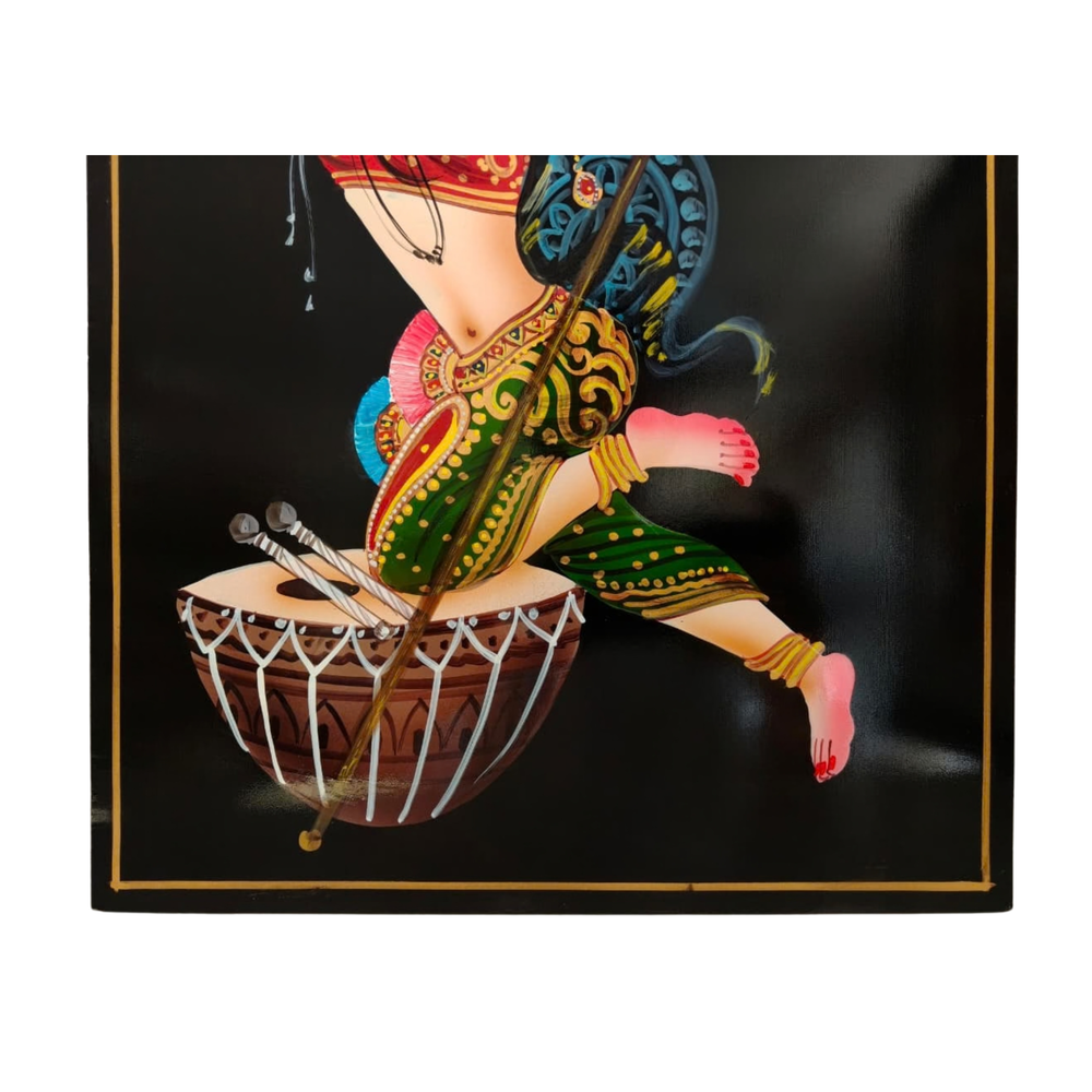 The Royal Horn Nirmal Painting Paintings