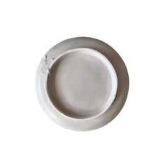 Indigo and White Mandala Floral Decorative Wall Plate Pottery