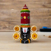 Etikoppaka Wooden Lord Venkateswara Idol Etikoppaka Lacquerware