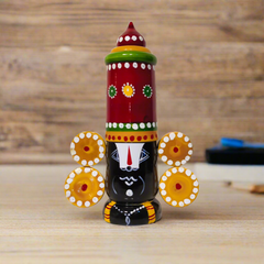 Etikoppaka Wooden Lord Venkateswara Idol