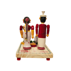 Etikoppaka Wedding Couple with Ritual Set