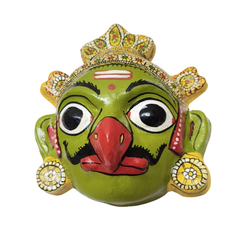 Garuda Face Mask Wall Hanging – Telangana Handcrafted Art wall decor