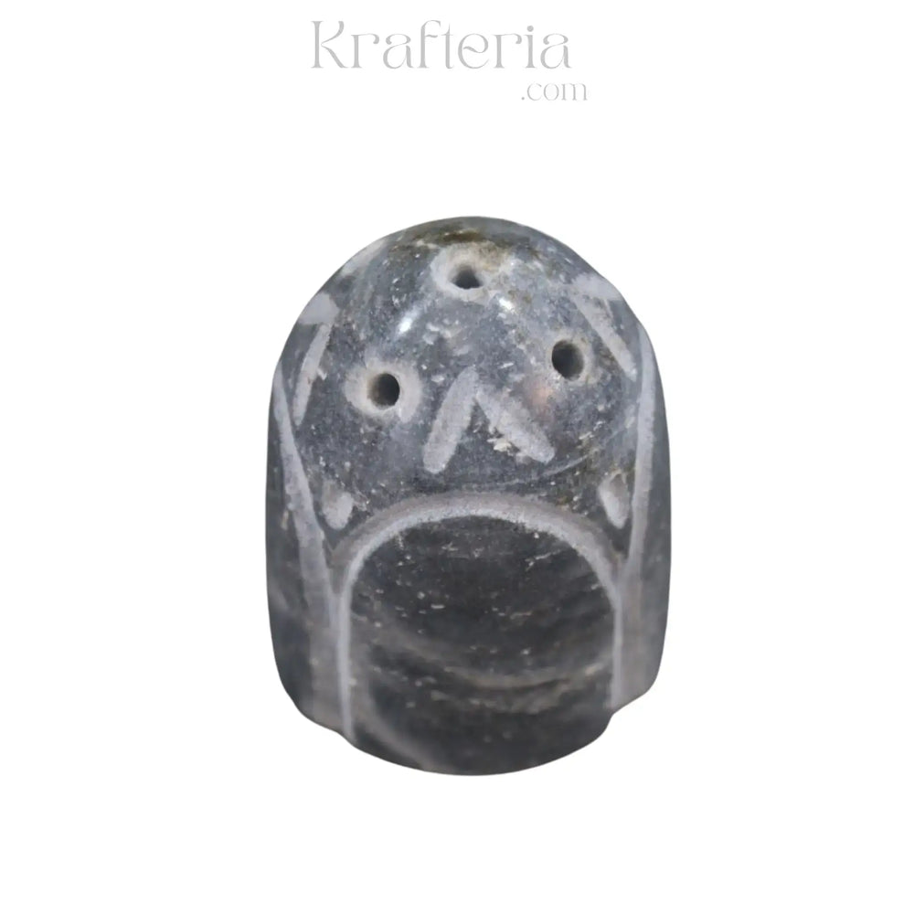 Handcrafted Marble Agarbatti Stand– Natural Stone Incense Holder Marble Soft Stone