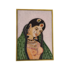 Rajasthan The Grieving Princess Marbel Painting