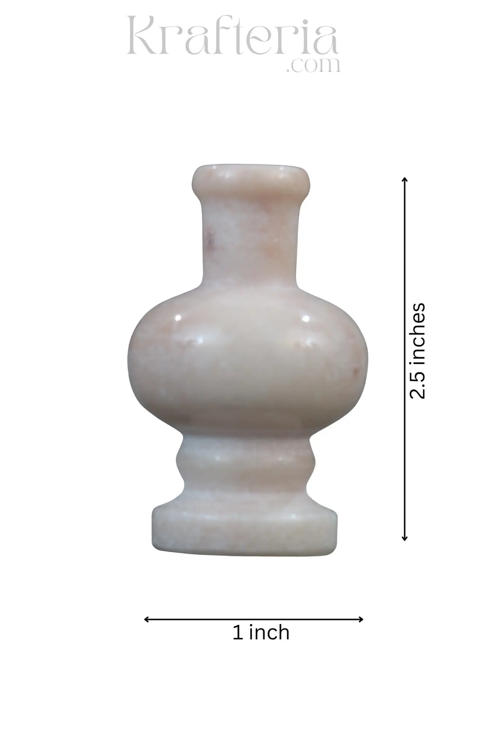 Handcrafted Marble Flower Vase – Elegant Home Decor Jabalpur