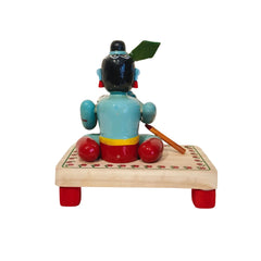 Etikoppaka Krishna Stealing Butter Etikoppaka Lacquerware