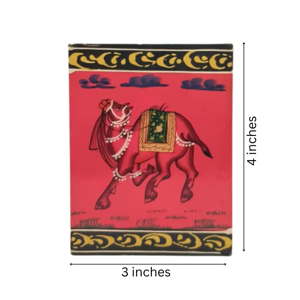 Colorful Handcrafted Pen Holder | Decorative Office Accessory maruthi handicrafts