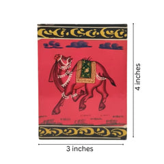 Colorful Handcrafted Pen Holder | Decorative Office Accessory maruthi handicrafts