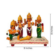 Traditional Etikoppaka Lacquerware - The Royal Court of Ayodhya