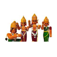 Traditional Etikoppaka Lacquerware - The Royal Court of Ayodhya