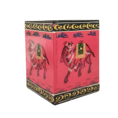 Colorful Handcrafted Pen Holder | Decorative Office Accessory maruthi handicrafts