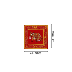 Royal Elephant on Crimson Glory