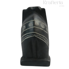 Soft Stone Elephant Showpiece – Handcrafted Decorative Figurine belur shanker