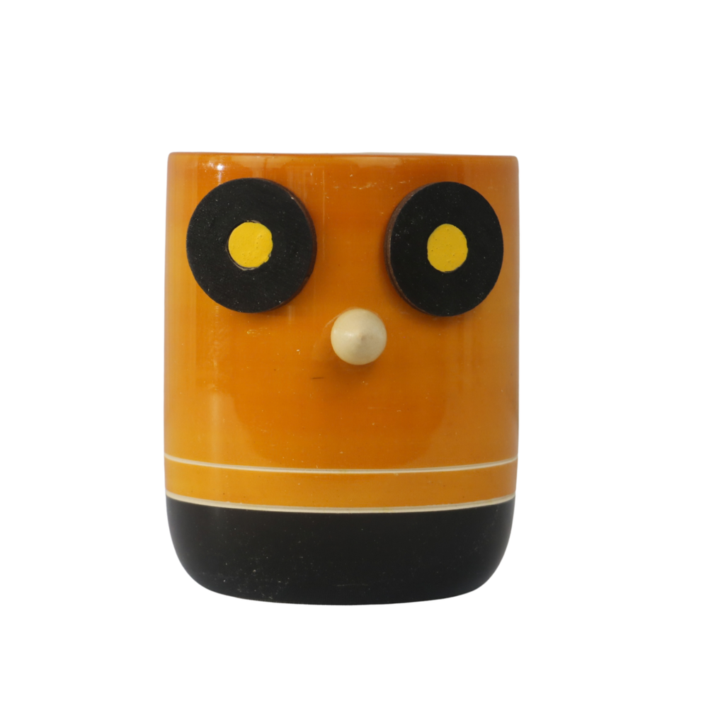 Stylish owl desk decor accessory