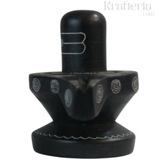 Sacred Stone – Soft Stone Shiva Linga for Puja