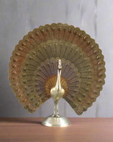 Handcrafted Brass Dancing Peacock – Cultural Home Décor Brass Ware