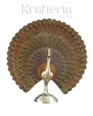Handcrafted Brass Dancing Peacock – Cultural Home Décor