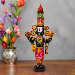 Sacred Etikoppaka Balaji Wooden Statue – A Handcrafted Symbol of Devotion