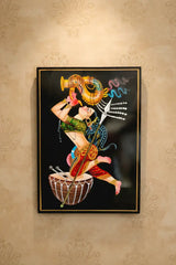 Rhythms of Tradition – Folk Musician Nirmal Painting Paintings