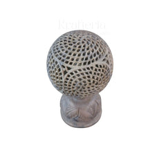 Ball or Globe With Buddha Inside Jali Art Work Varanasi Bachcha Lal