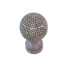 Ball or Globe  With Buddha Inside Jali Art Work Varanasi