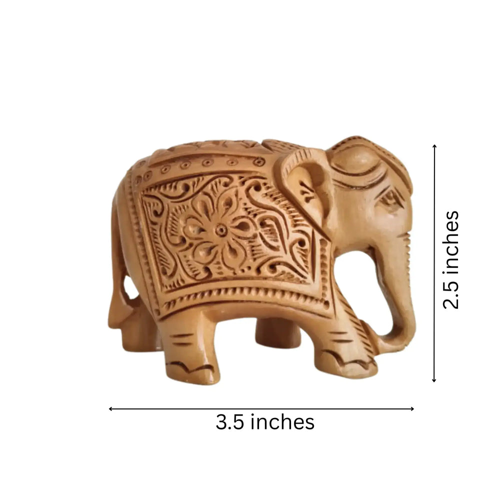 Hand-Carved Wooden Elephants – Artisan Decorative Sculptures maruthi handicrafts