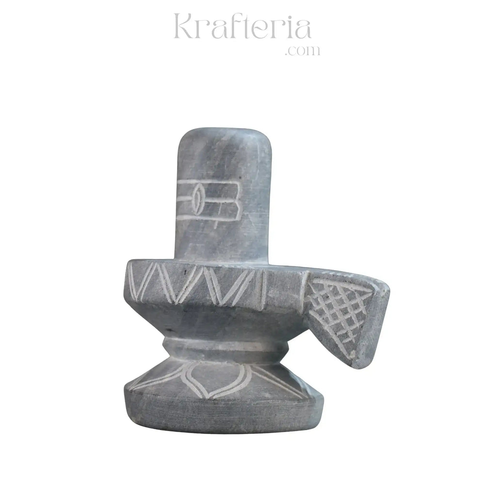Sacred Stone – Soft Stone Shiva Linga for Puja belur shanker