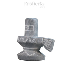 Sacred Stone – Soft Stone Shiva Linga for Puja