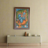 Little Krishna – Kerala Mural Masterpiece