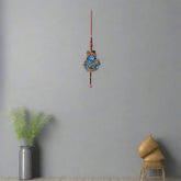 Hand-Painted Lord Krishna Leather Wall Hanging Paintings