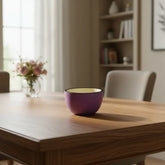 Plain wooden bowls with non-toxic eco-friendly finish