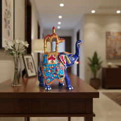 Hand-Painted Ambari – Intricate Decorative Artwork