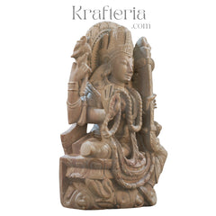 Sculpture of Saraswathi – Inspiring Goddess of Education and Arts