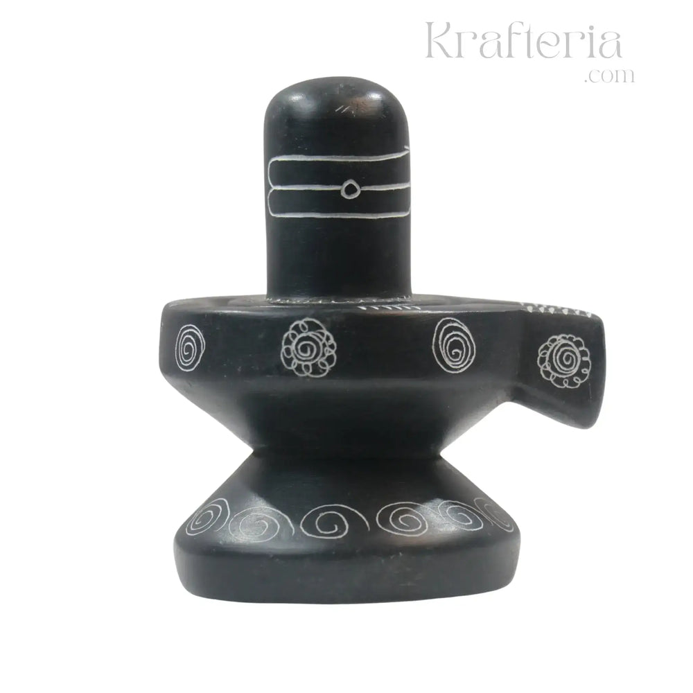 Sacred Stone – Soft Stone Shiva Linga for Puja belur shanker