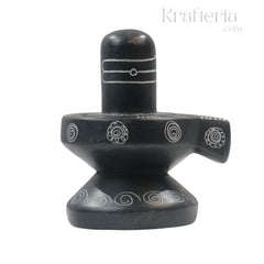 Sacred Stone – Soft Stone Shiva Linga for Puja