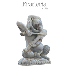 Divine Ganesh with Musical Instrument – Symbol of Joy and Creativity