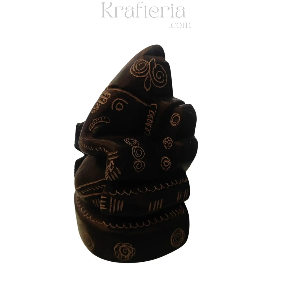 Ganesh Ji Statue in Soft Stone – Puja & Decorative Use belur shanker